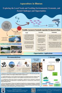 Aquaculture Development In Bhutan: Assessing Pre-Requisites And Addressing Environmental, Economic, Social Challenges And Opportunities